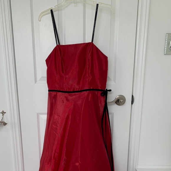 Vintage Alfred Sung floor length strapless Gown - Picture 2 of 10